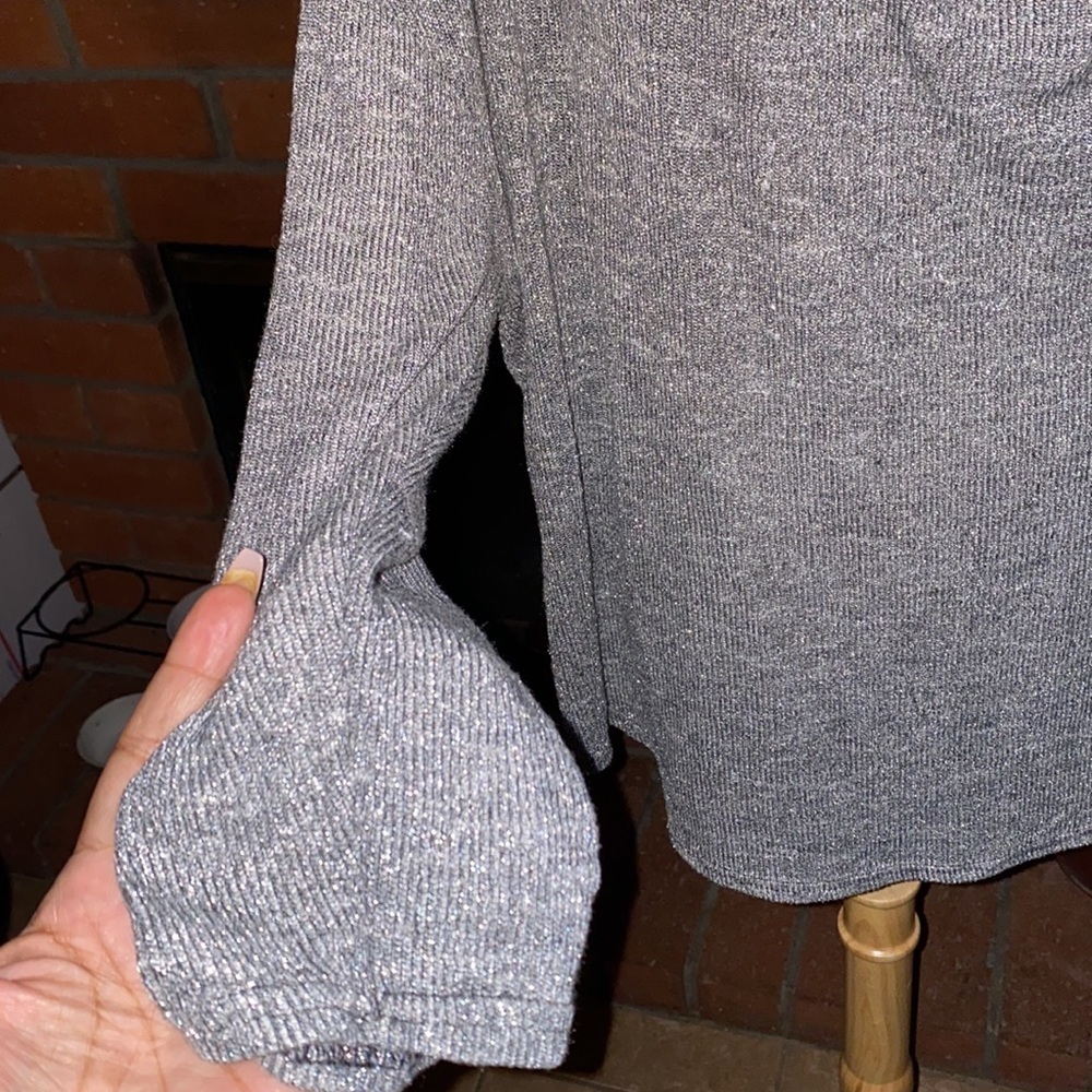 BX43 Apt 9 2/3 sleeve silver size 2X - Picture 2 of 4